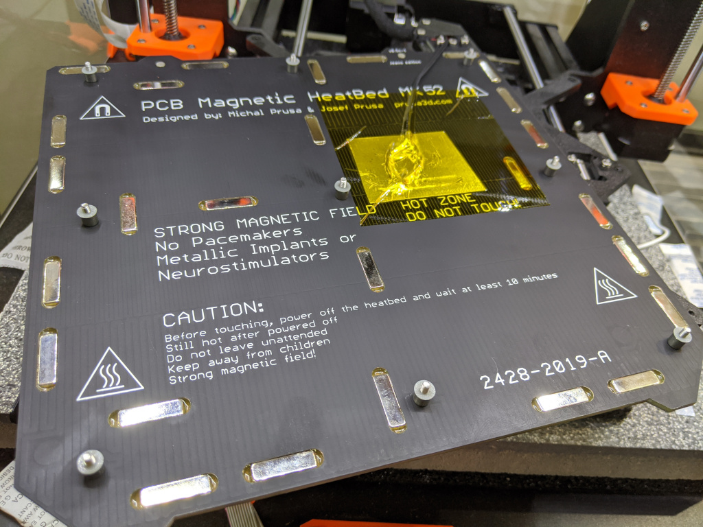 Hotbed with installed TPU rings