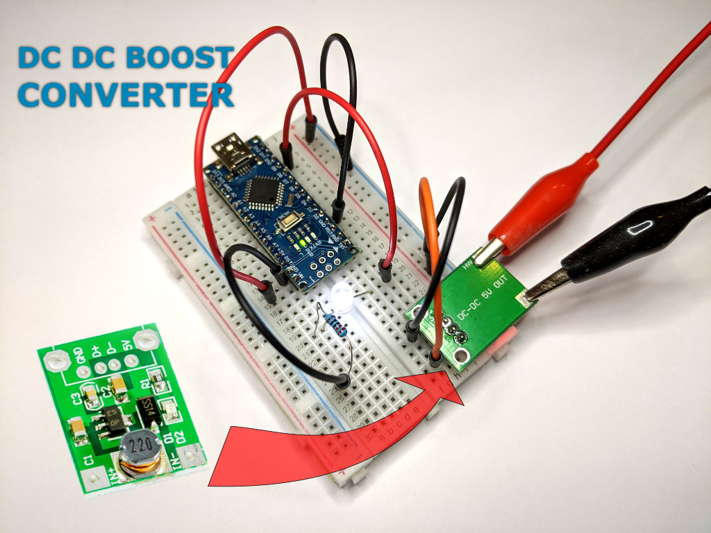 BlueCArd – part 4 – DC DC Boost Converter – what is it and why we need it