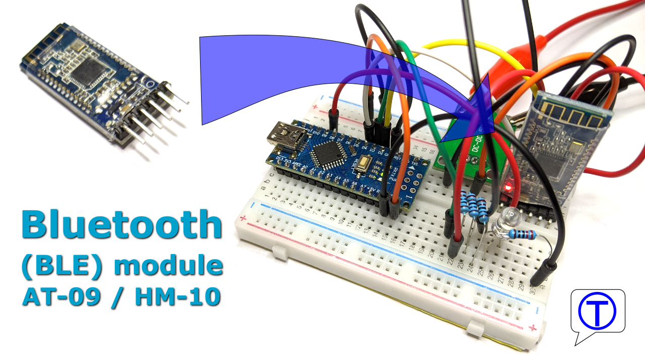 BlueCArd – part 5 – Arduino Nano Bluetooth module how to (AT-09 or HM-10)