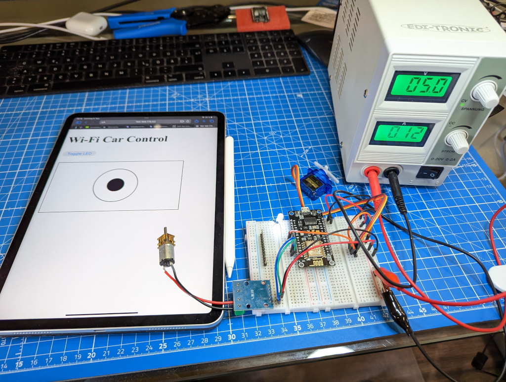 Building a Web-Controlled RC Car with NodeMCU and ChatGPT 4